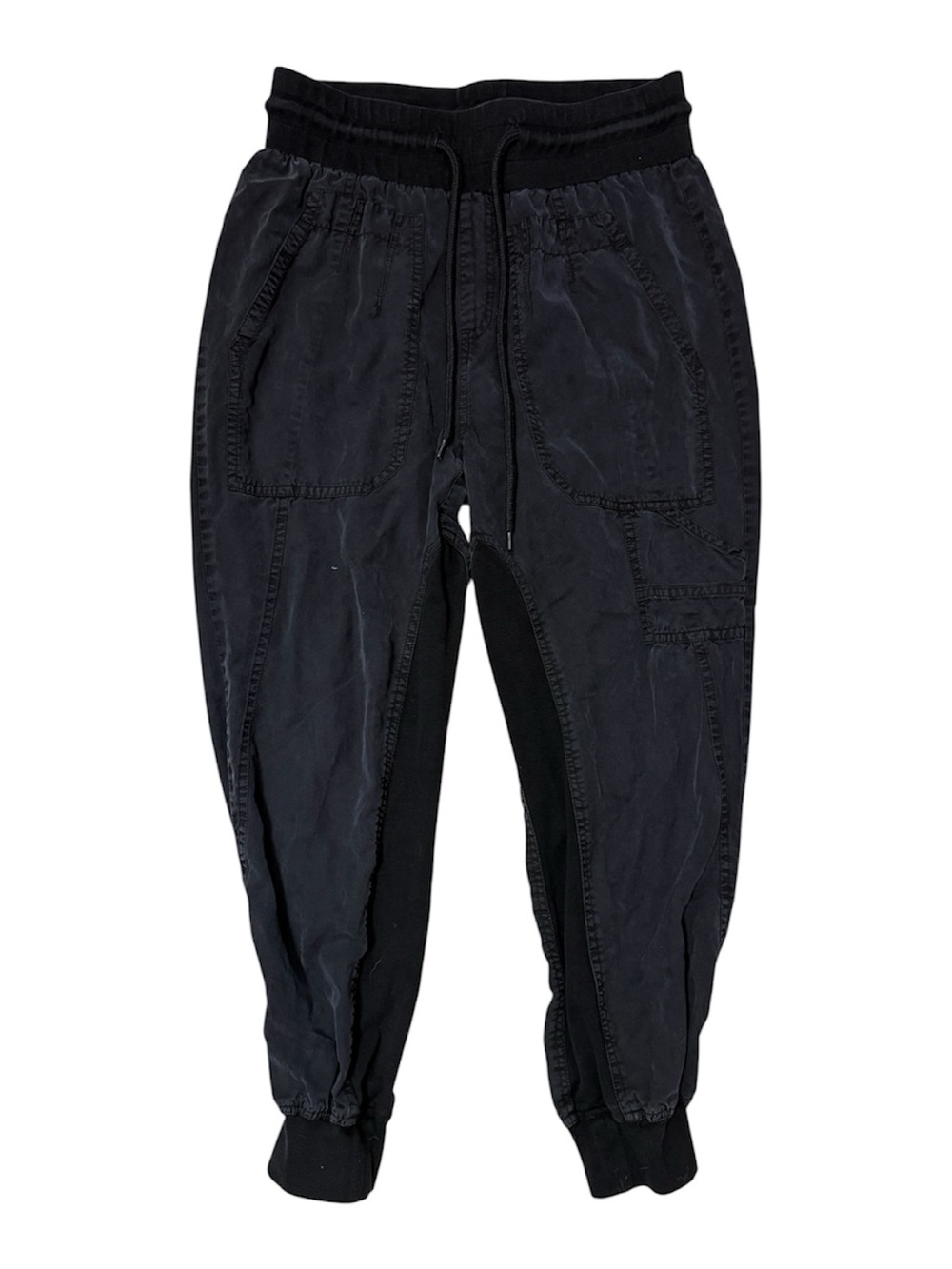 Quince‎ Black Jogger Sweatpants with Drawstring